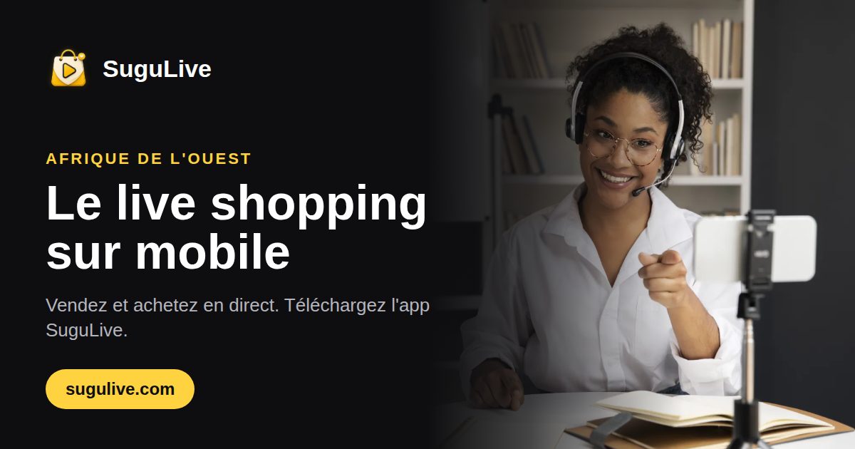 MyRealShop et SuguLive : c'est la Même Application